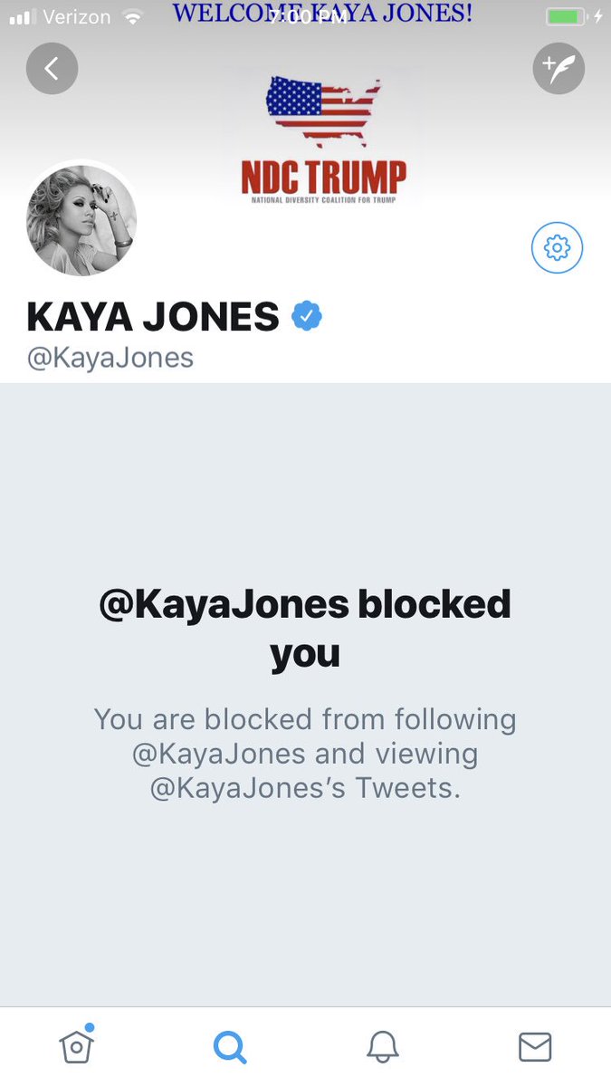 sheriqwe's tweet image. Well dang our little fake Indian @KayaJones has blocked me ... next native to take her on .. step up #NativeTwitter .. don’t let her pretend to speak for us!!!