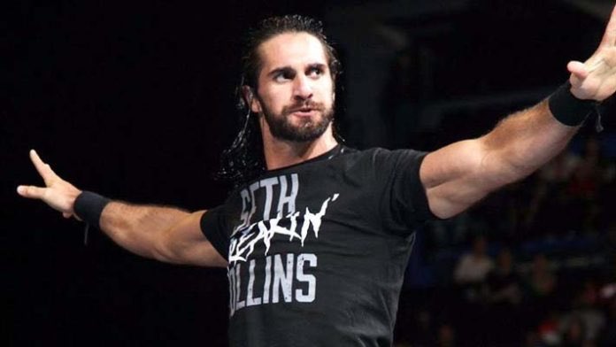 ShootersSharp's tweet photo. "The Architect" Seth Rollins has just made tonight's #FatalFourWay a #FatalFiveWay https://t.co/ZlmEETeYoy