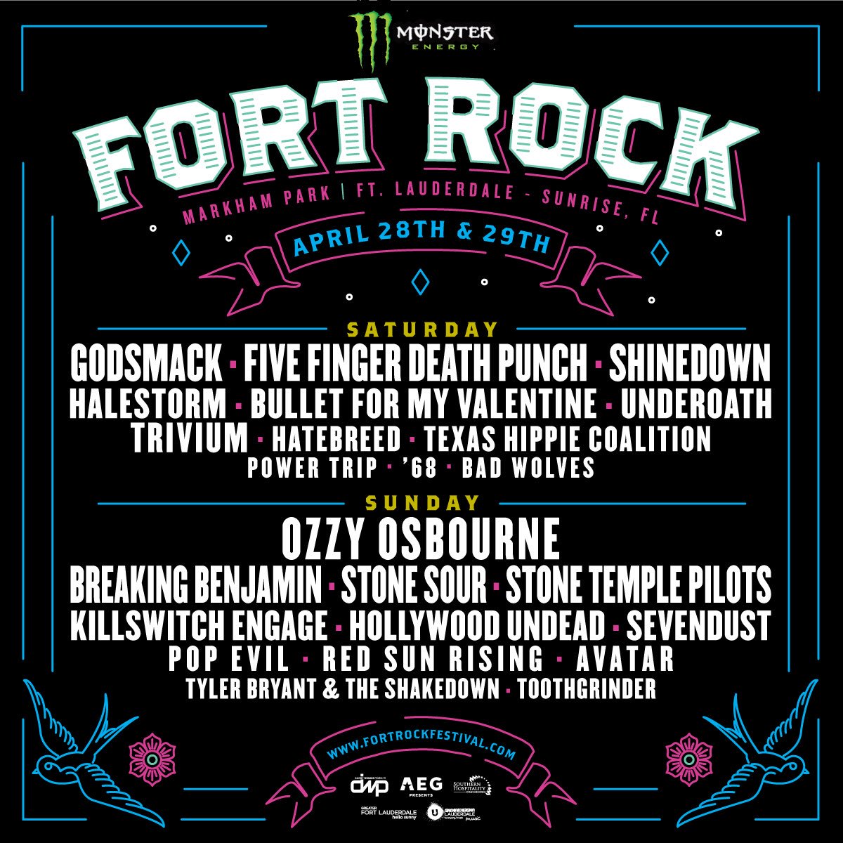 hatebreed's tweet image. Get your tickets to @FortRockFest fortrockfestival.com @MonsterMusic