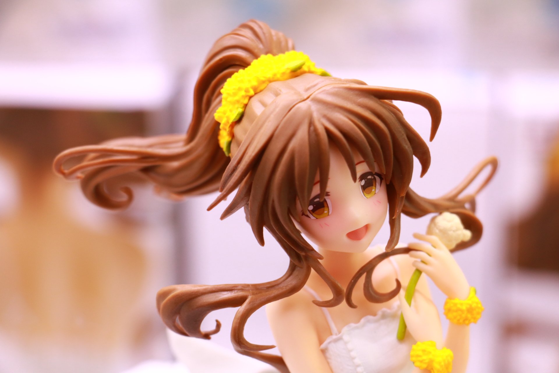 岐阜レジャーランド穂積店 プライズ ２ ６日入荷 アイドルマスターシンデレラガールズexqフィギュア 高森藍子 入荷してます アイドルマスターシンデレラガールズより高森藍子ちゃんのfgrがexqで登場です 白いワンピースがふわりと可愛らしいｄ