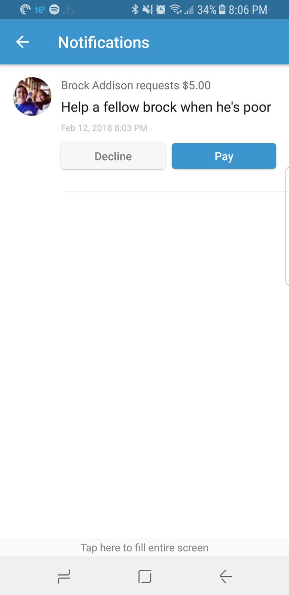lewis2032's tweet photo. I should've sent this guy a share of my student loans. https://t.co/BKE50p8Am7