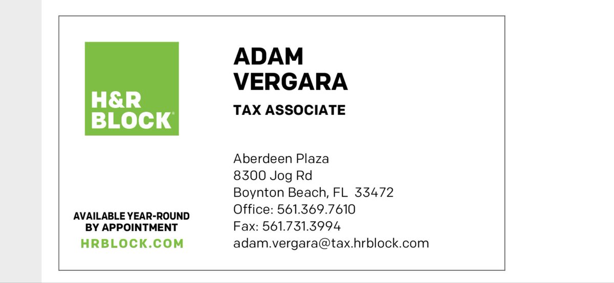 AdamVergaraTAX's tweet photo. Come get your taxes done, February is free Federal 1040ez month. Let me know if any questions. #TaxSeason https://t.co/3QYoGHggde
