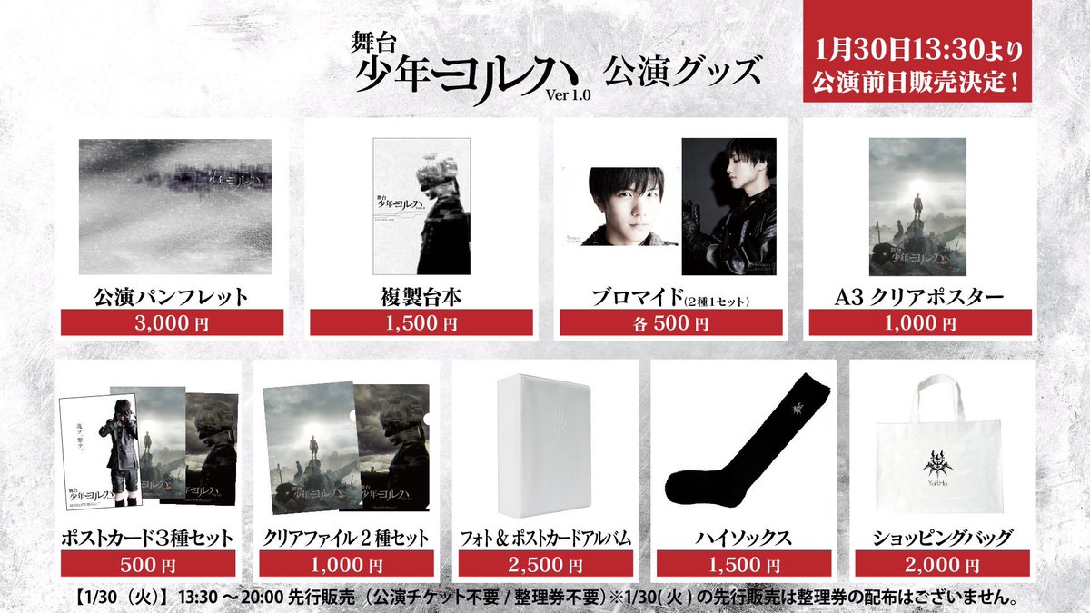 舞台 少年 ヨルハ パンフレット