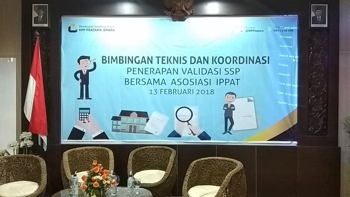 Selamat pagi #Sahabat516 ..Pagi ini di Ruang #Sahabat516 KPP Jepara menyelenggarakan diskusi mengenai Pajak pengalihan Tanah dan/Bangunan sesuai PerDirjen No Per-18/PJ/2017 bersama BPKAD, BPN dan Asosiasi IPPAT Jepara