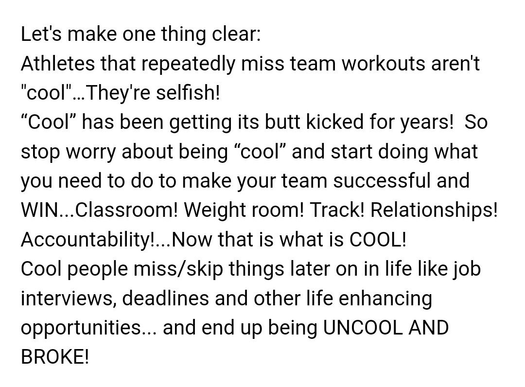 RicklanHolmes's tweet photo. Stop being...COOL https://t.co/zN9YZDW2xJ