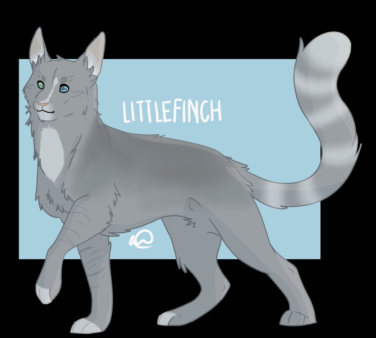 luxuart_'s tweet image. Littlebinch, my baby g main warriors oc. She is precious!