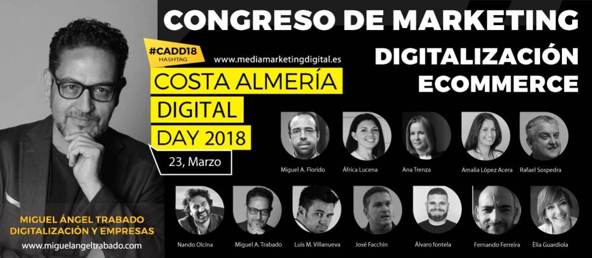 MediosTec21_Vva's tweet photo. 📢📢 IMPRESIONANTE!! 💣💣
🔶 Listado/Agenda de los #TOPeventos 2018 sobre #TransformacionDigital, #MarketingDigital, #Tecnologia, #RedesSociales #RRSS o #Publicidad que vamos a tener en España
Échale un vistazo‼️ ⏩https://t.co/P6X5flCPve 👀👀
by @MATrabado vía @MATrabado https://t.co/dZHC3GcogM