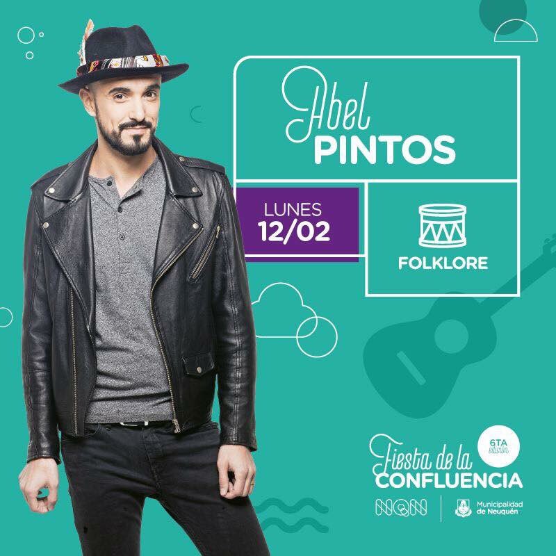 fiestaconflu's tweet photo. 👇 SEGUÍ EN VIVO EL RECITAL DE @AbelPintos EN LA FIESTA PROVINCIAL DE LA CONFLUENCIA 
¡Gracias por acompañarnos estos tres días!🎉🎊

https://t.co/eWWIH2xBmC

#LaFiestadeTodosLosNeuquinos https://t.co/gTJHAbap43