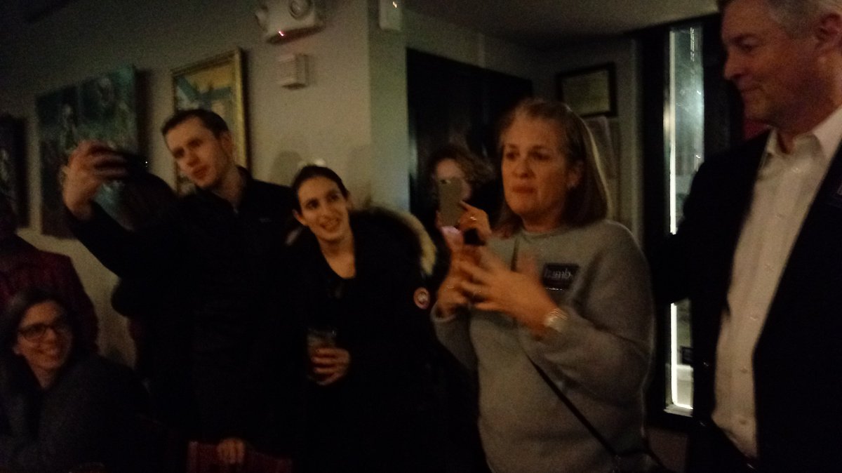 Salem_Impact's tweet photo. #CocktailResistance kickoff for @ConorLambPA was an overwhelming success! Excited packed house for this incredible candidate ready to flip #PA18! Thank you to our hosts @GuluGuluCafe in #SalemMA! @WinTheStates https://t.co/c1pJE2chAW
