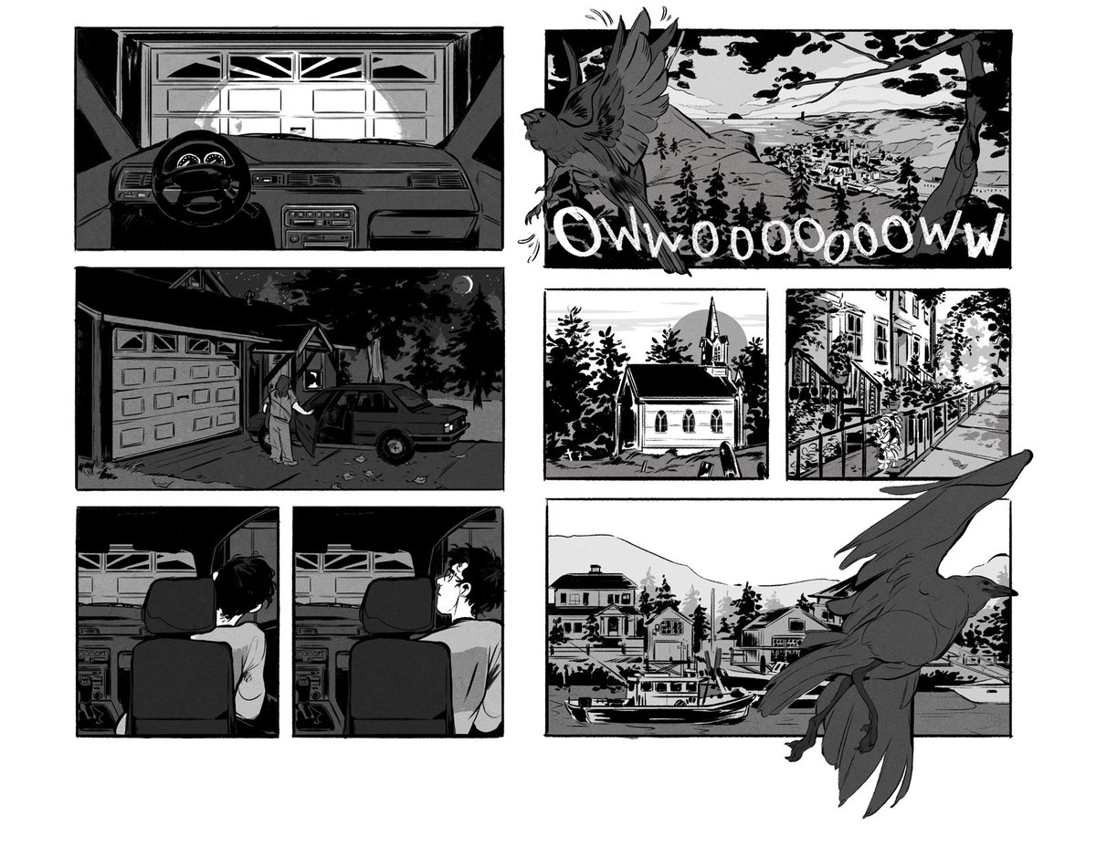 Hi, I'm Ren! I've never done one of these tags before, but I wanted to participate this time around. I'm enamored with birds and horror and biology, and I'm writing/illustrating a comic called Blackwater with my dear pal @jaymamonj ! #VisibleNB

?https://t.co/VVt68LFS5y 