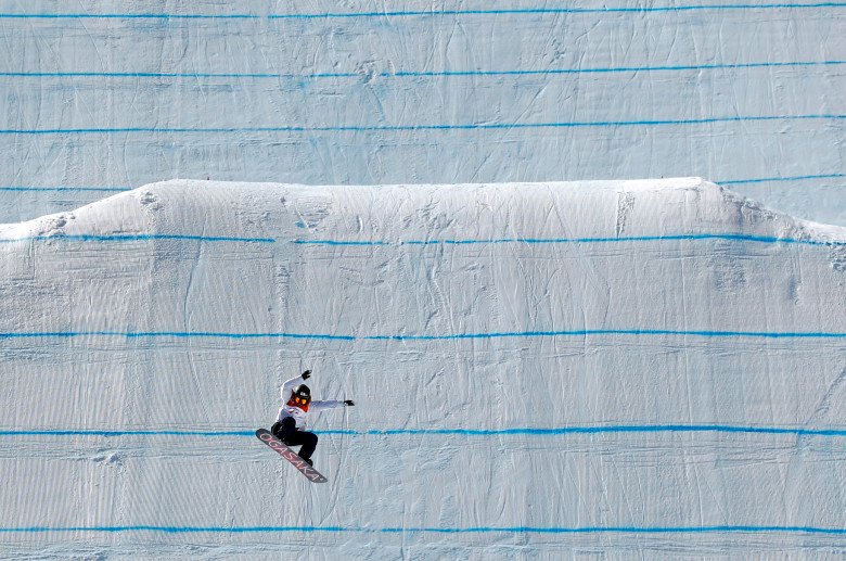 gridley's tweet photo. There's a stain on my notebook where your Olympic snowboard was... https://t.co/KclKWawMjf