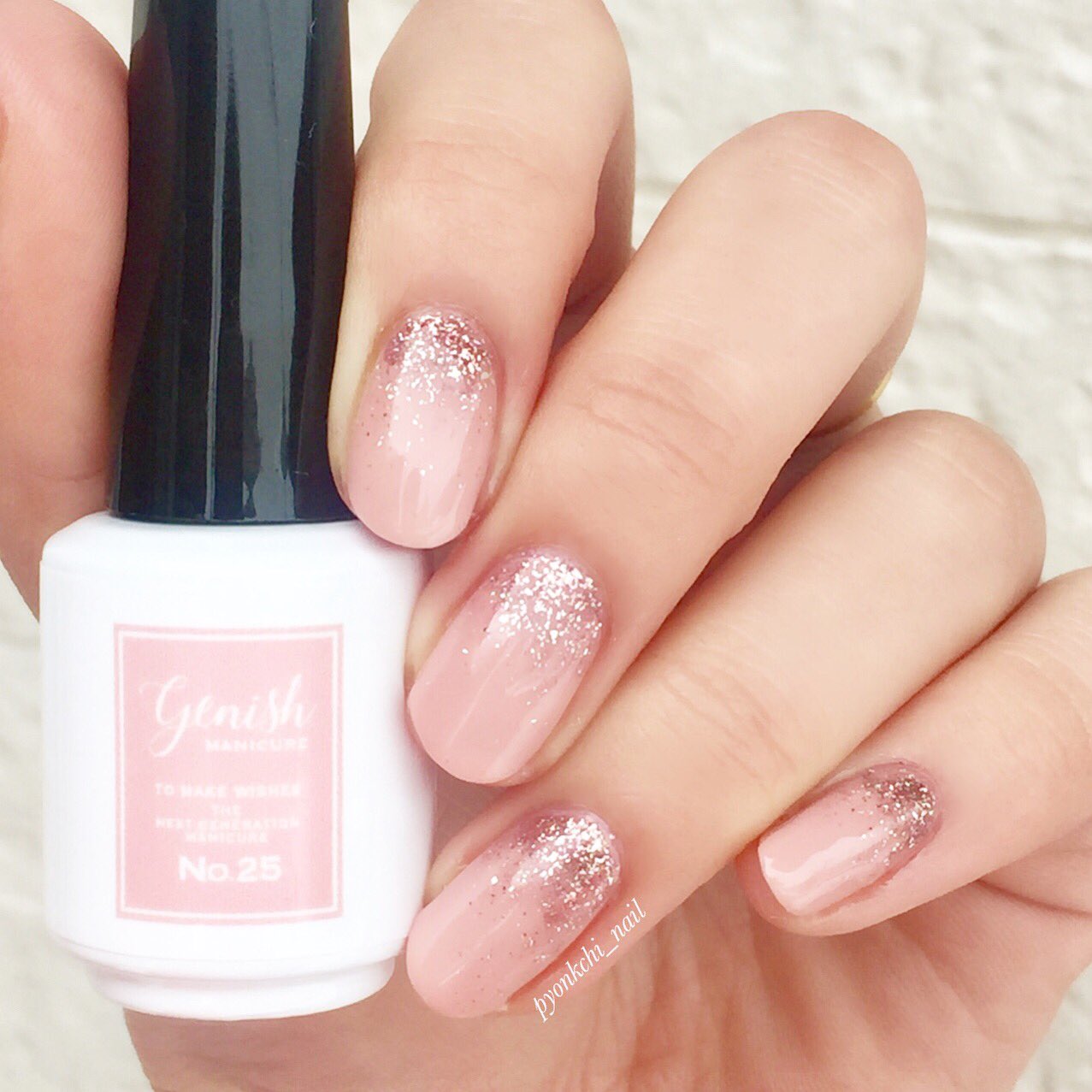 ট ইট র ぴょんきち セルフネイル ひっさしぶりに塗りました リハビリ リハビリ Nail Selfnail セルフネイル 春ネイル ジーニッシュマニキュア 新色