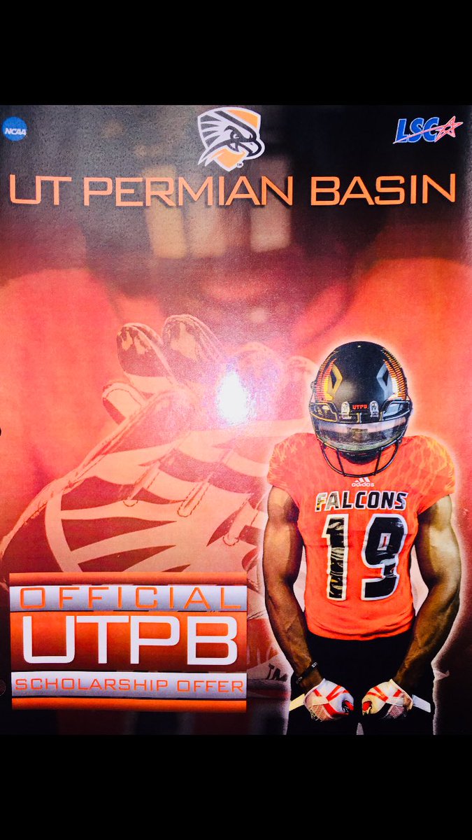 PPowell_'s tweet image. Blessed to announce my first offer from UTPB! #falconup