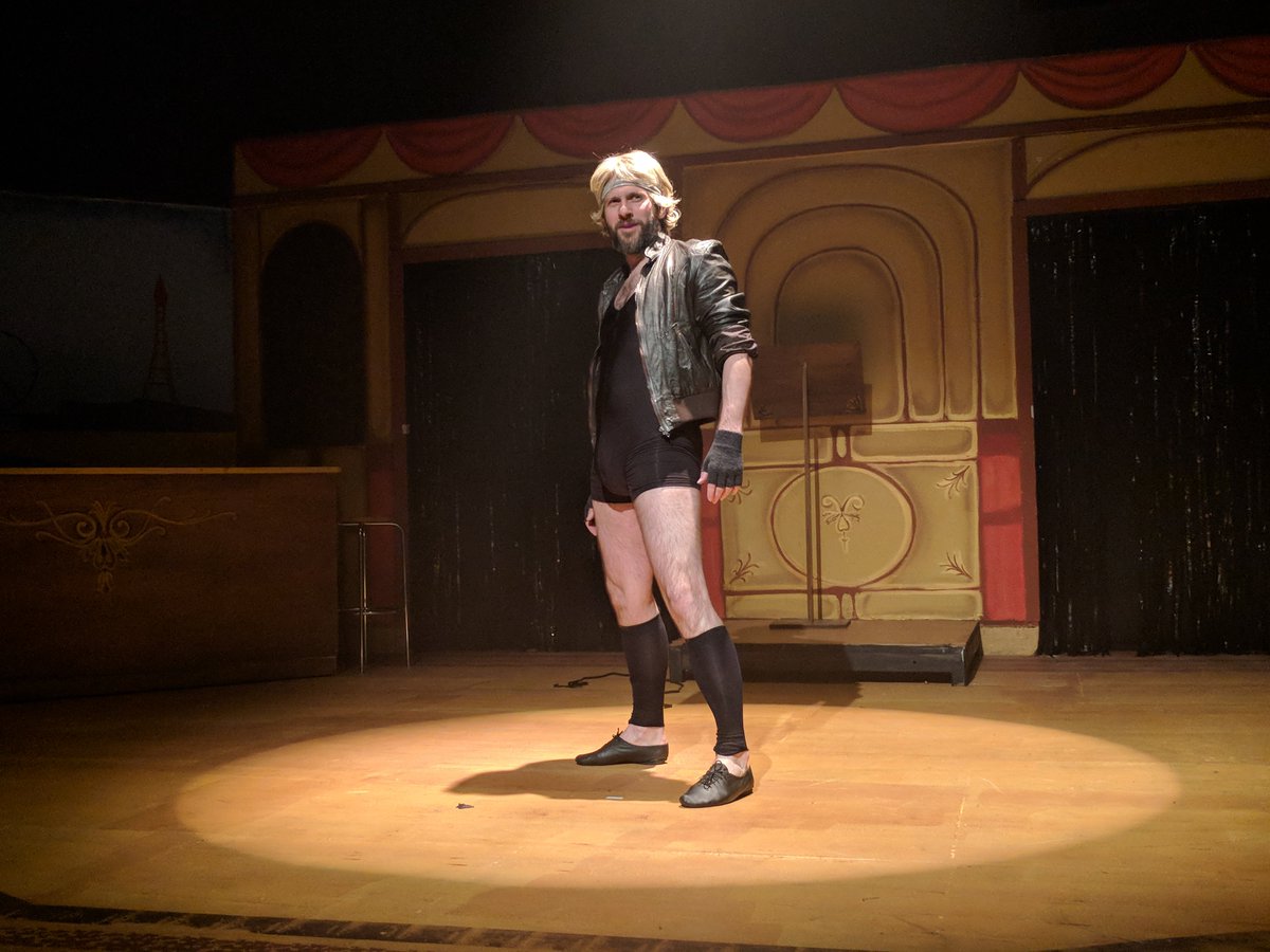 ImprovStrictly's tweet photo. Joseph Chance (@JosephChance2) appeared as Bruce Tango, champion dancer, fiery personality, and rival only to the Titsov siblings https://t.co/HQHm143usl