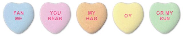 Fan me, you rear, my hag, oy, or my bun