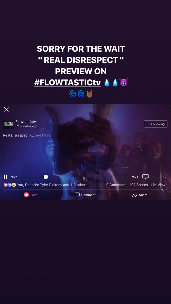 TUNE IN 💧💧💧💧