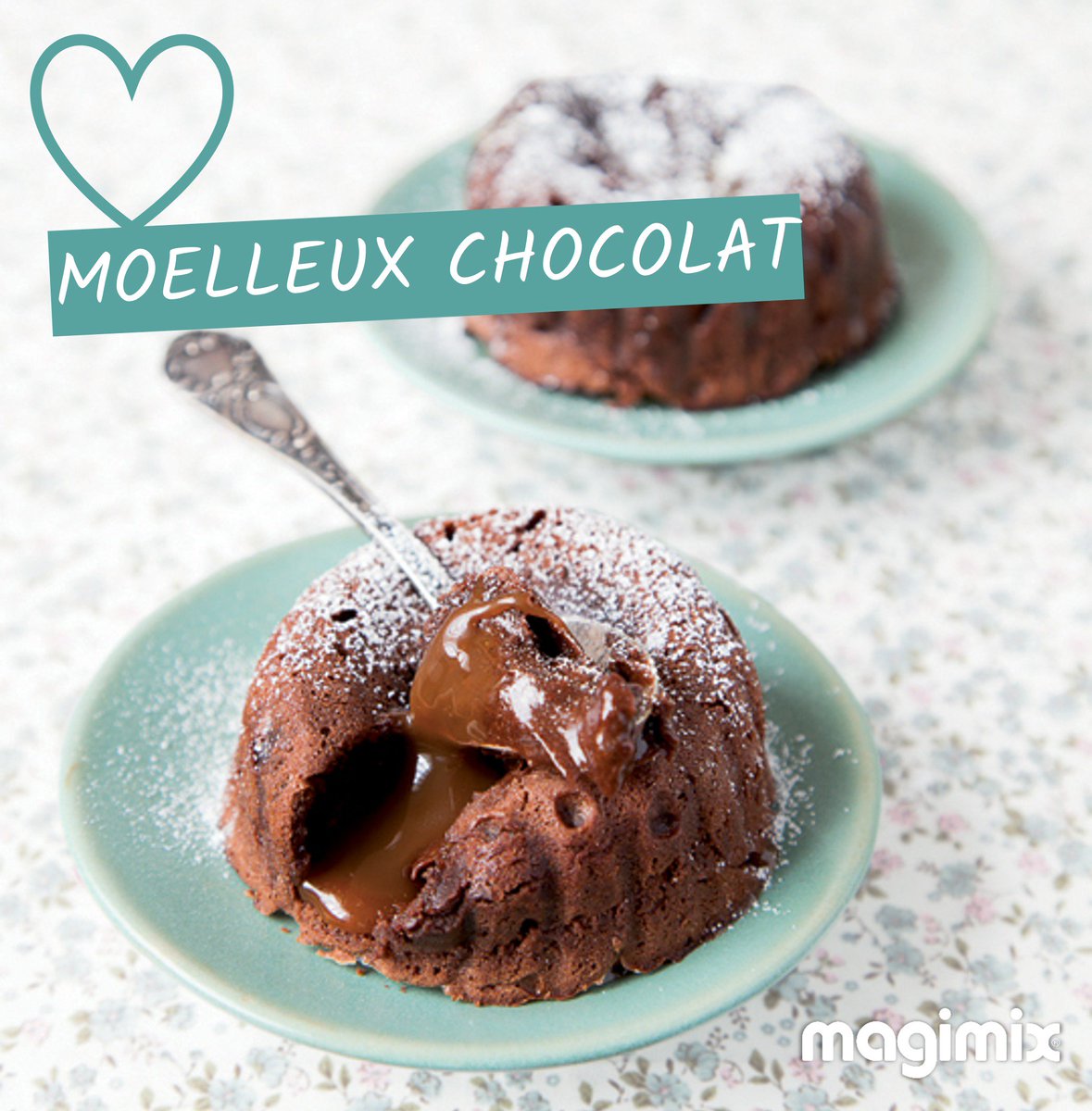 #SaintValentin2018 ❤Pour les choco addict réalisez ces DÉLICIEUX #MOELLEUXCHOCOLAT au #COOKEXPERT off course. Recette ➡ goo.gl/KoDB4t 📸IG @sandramahut