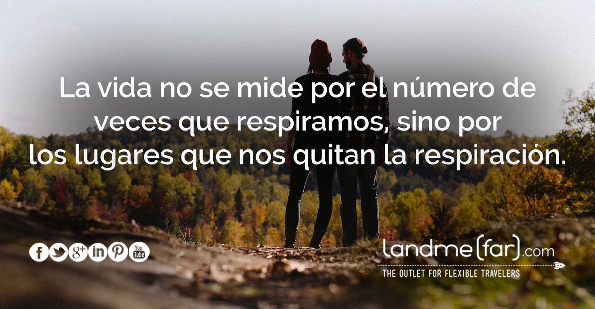¿Ya sabes dónde quieres despertar mañana? 
Más info: landmefar.com