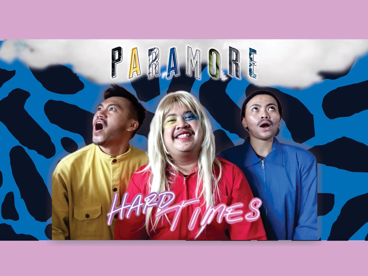 <a href="/SonicLiveAsia/">Sonic Live Asia</a> This our recreate look on Hard times @ranggahepi as Hayley <a href="/trilicious89/">Ummanya Zahra</a> as zac and me as Taylor. Our friendship start from last concert on 2011 &amp; we ready for #Paramore2Jkt tomorrow!
If we won on #SonicGiveaway we'll celebrate around the city using this <a href="/Paramore/">paramore</a> outfit