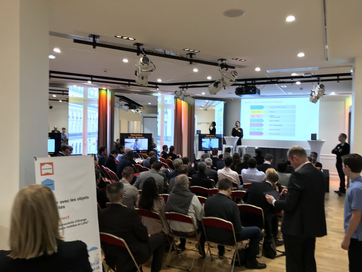 OrangeDev's tweet image. Rencontres #IoTforBusiness avec @Orange : 80 partenaires actuels et potentiels réunis à Opéra.