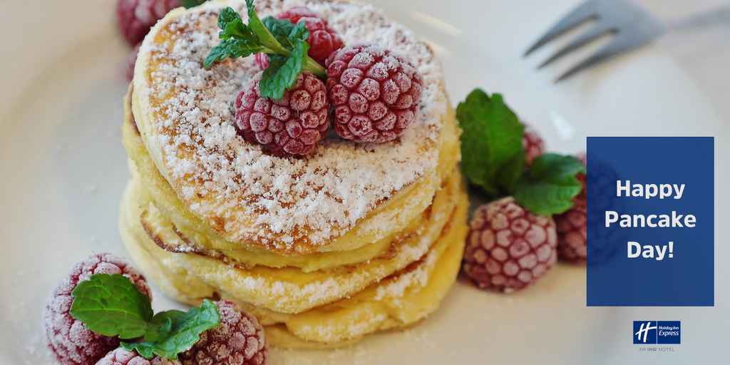 HIEXGreenock's tweet photo. Get 'em ready! It's pancakes all day! #PancakeTuesday #PancakeDay https://t.co/dEK3V6X633