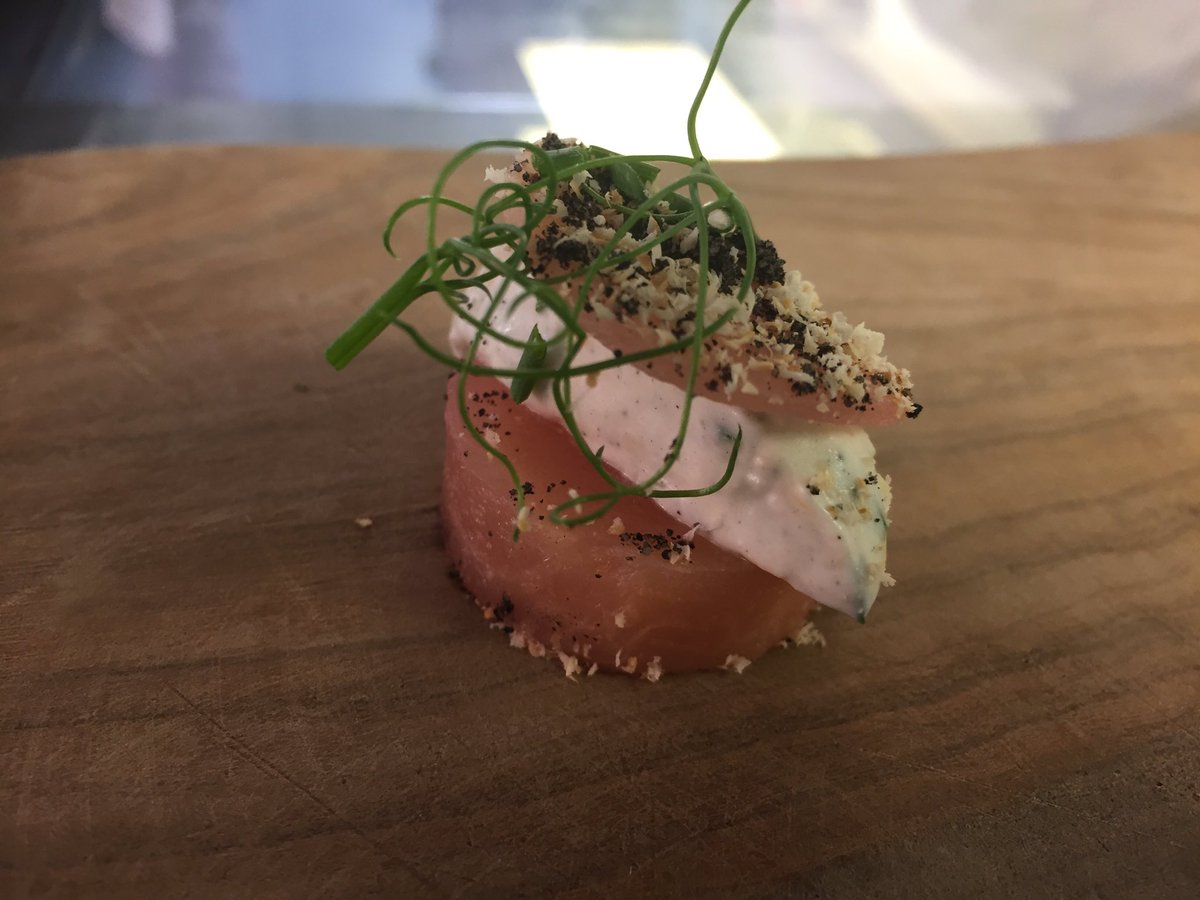 jcdal's tweet photo. A flavour of some dishes we enjoyed from @chefwademurphy with our @GMITTourismArts students last night @1826Adare #popupseries https://t.co/wLFIX5M5x8