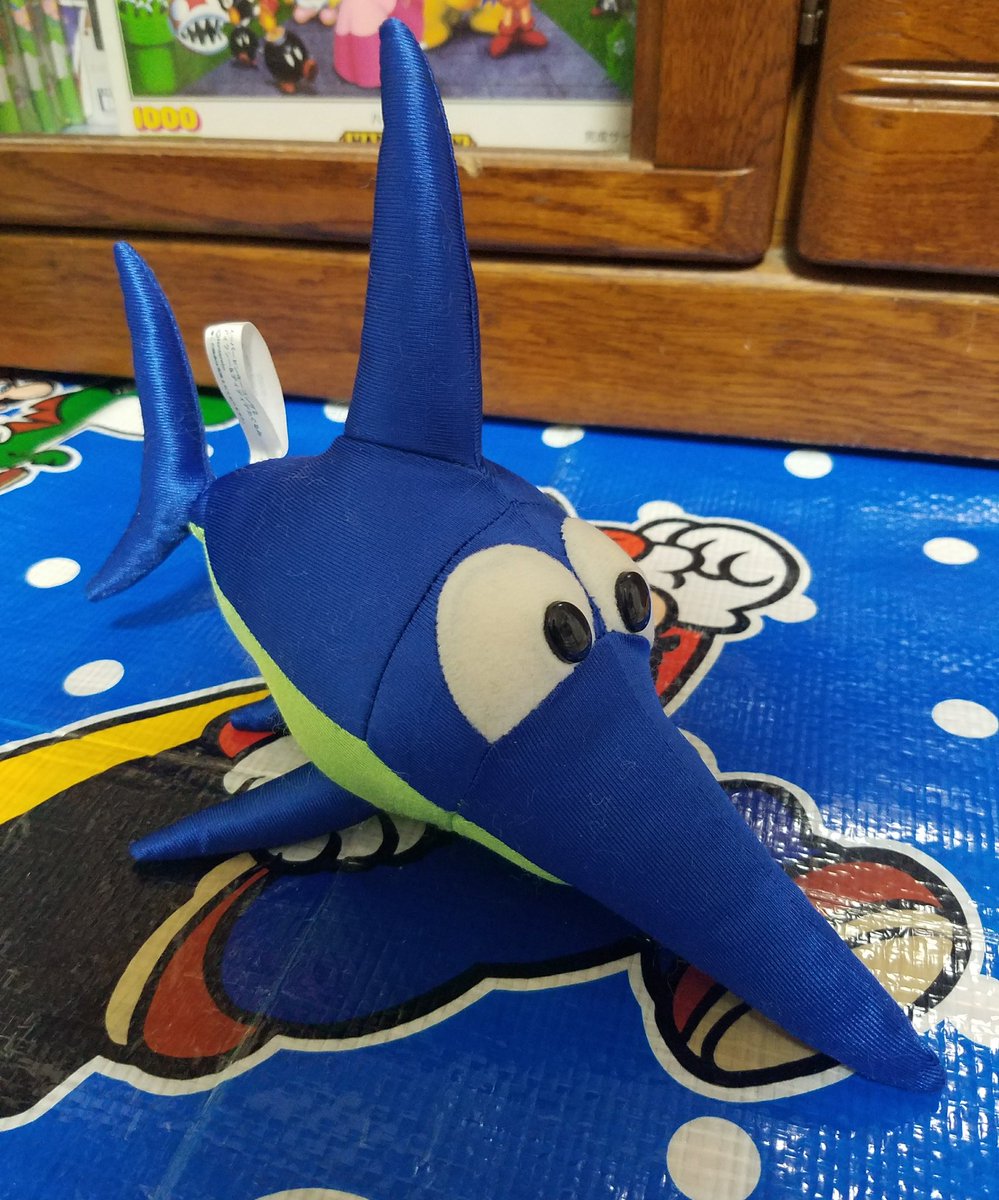 スーパードンキーコング　ハンモック　カジキ　エンガード　吸盤付　ぬいぐるみ スーパードンキーコング 未開封 ハンモック付き ぬいぐるみ カジキの