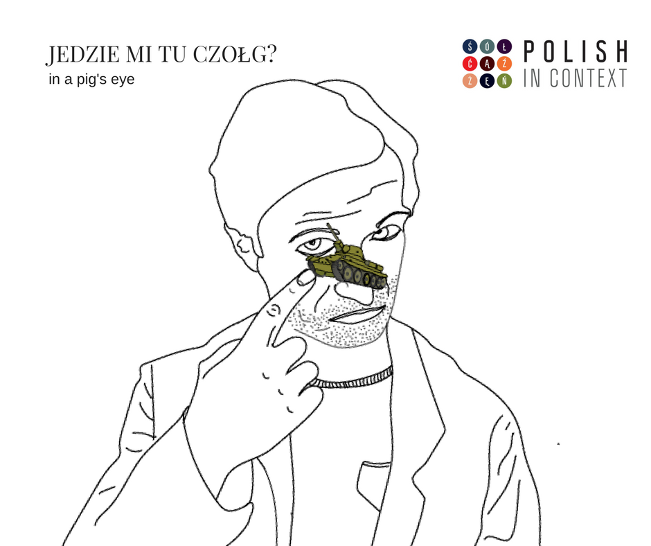 PolishInContext's tweet photo. Mąż: Wygrałem 10 milionów złotych w lotto. 
Żona: Tu mi jedzie czołg!

Uczeń: Nie zrobiłem zadania bo pies pogryzł mi zeszyt. Nauczyciel: Jedzie mi tu czołg!

Jedzie mi tu czołg? - zapytał z niedowierzaniem, gdy jego dziewczyna powiedziała, że jest agentem FBI.
#PinC #idiomsPL https://t.co/3DM3n9RAry
