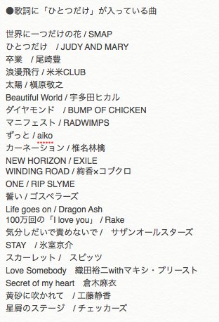 Bayfm It Auf Twitter 歌詞に ひとつだけ という言葉が入った選曲２曲はこちらでした リンダリンダ ブルーハーツ 女の子は誰でも 東京事変 いやいや そっちじゃなくてこっちの曲でしょ なリクエストもお待ちしています Bayfm Bayfm It