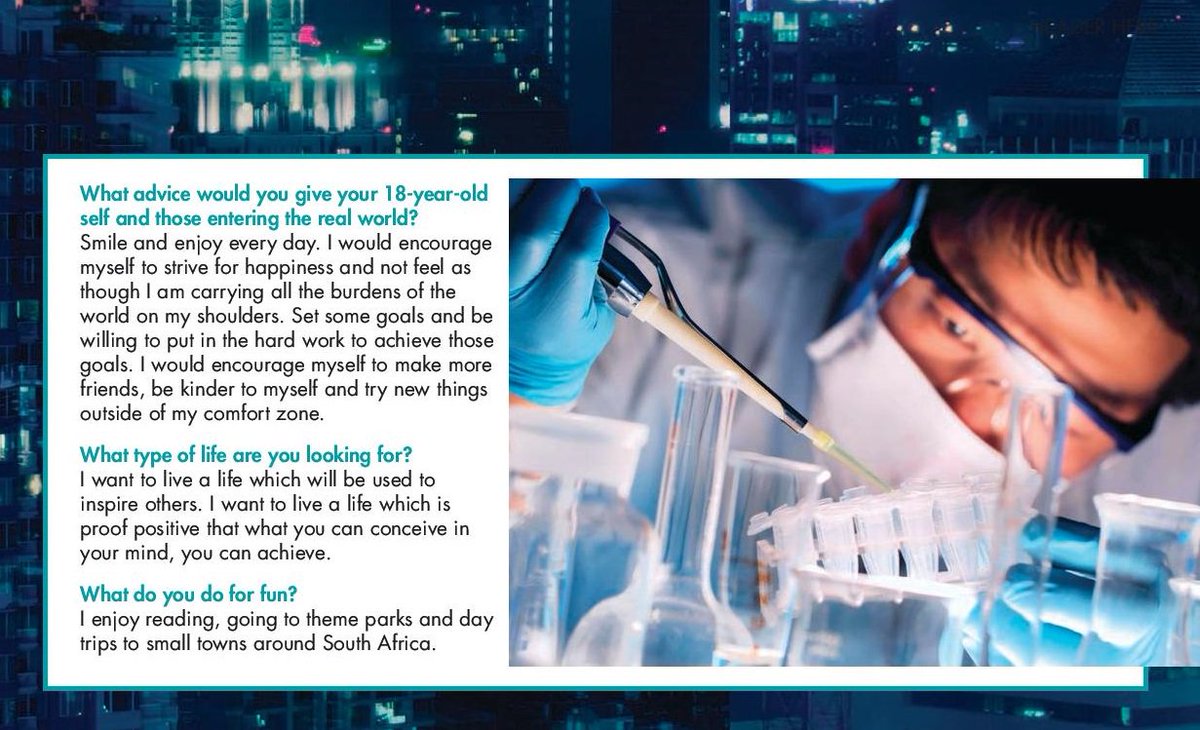 On the spotlight today we have Malebelo Maphutha, Crawford College Lonehill, matric 2007. Now - Process Engineer Grade 1 at Sasol Group Technology in the Optimisation &amp; Plant Support Group. 
#WhereAreTheyNow #CrawfordPride #CrawfordEvolution