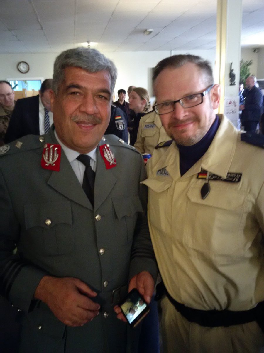 Welcome 2 #Kabul Lars Gerdes, new Commander of German Police GPPT @bpol_b continuing to assist @moiafghanistan and @GermanyinAFG to make #Afghanistan a safer place !