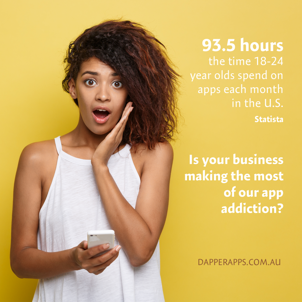 dapper_apps's tweet photo. Young adults in the USA spend over 3 hours a day on apps in their mobile! Is your business making the most of our app addiction? Check out https://t.co/a99cCqzc0i for app design, marketing and development ideas and services.
#appaddiction #appusage #mobilemarketing https://t.co/doslckyueB