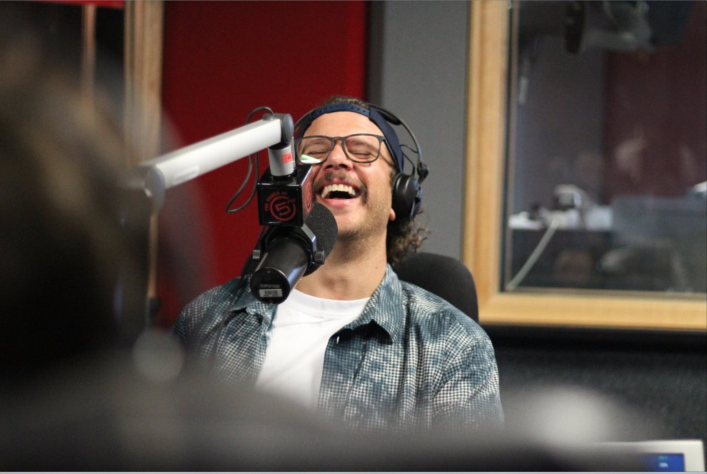 What more can we say? <a href="/JackParow/">Jack Parow</a> is the man #GoodeMorning @