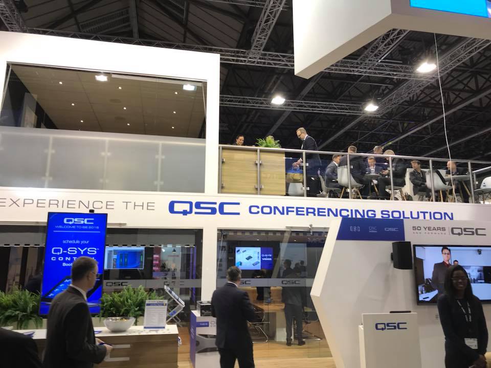 SoundlightSpain's tweet photo. Integrated Systems Europe, #ISE2018.
La mayor muestra mundial de sistemas integrados tuvo lugar en Amsterdam , entre los días 6 y 9 de Febrero.
QSC Systems ha estado presente enseñando todas sus novedades!! https://t.co/57AgAZe4uI