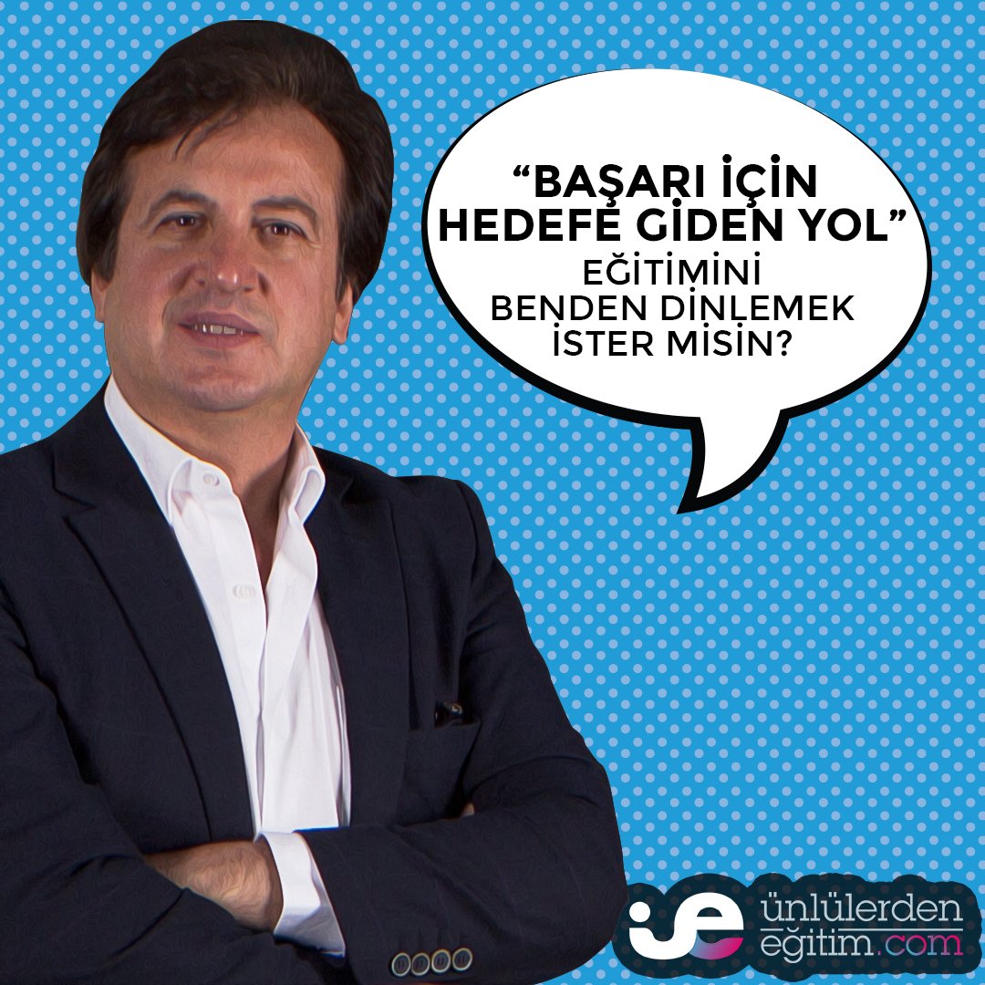Ali GÜLTİKEN'den 'Başarı İçin Hedefe Giden Yol' eğitimini hemen izlemek için: unlulerdenegitim.com/unluler/ali-gu…
💻 Online Eğitim
🎓 Adınıza özel eğitmen imzalı sertifika
🔔 Sadece 29.90tl
#kisiselgelisim #başarı #hedefegidenyol #enünlüeğitimplatformu #başarıyıtakipet #aligültiken #salı