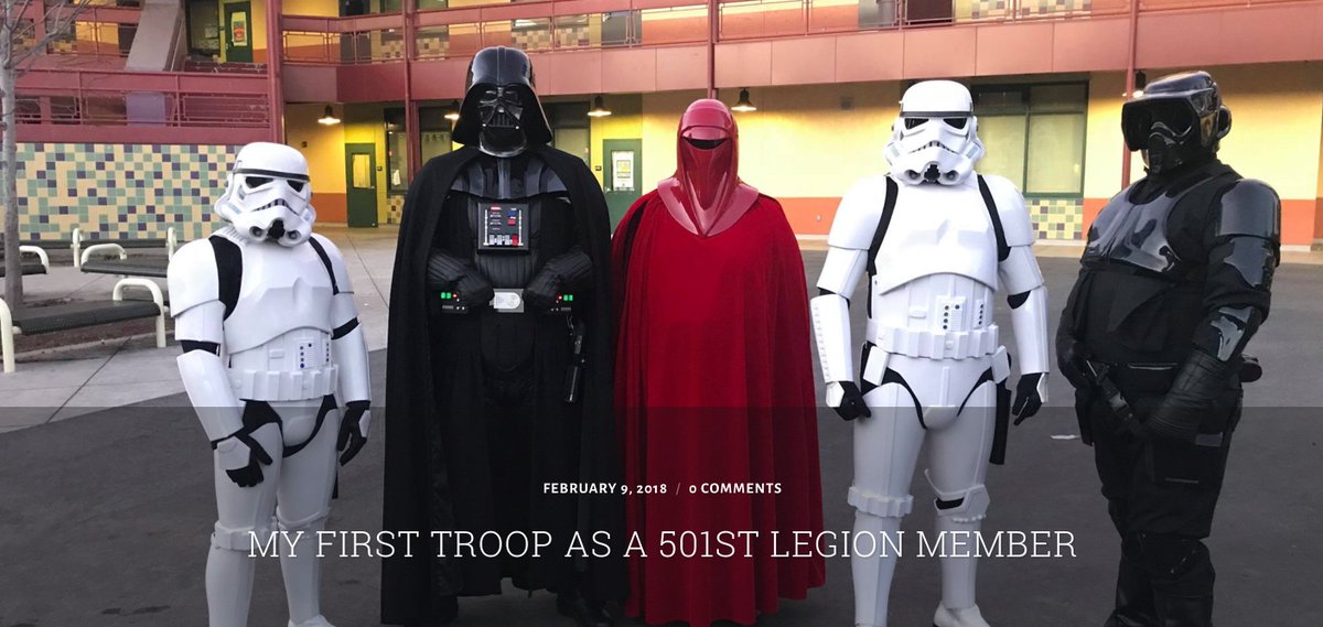 nerd_collab's tweet image. #NerdCollab(orator) and newest #501stLegion #stormtrooper, Kevin wrote about his first troop on our blog! #starwars #TK #TraceElementary #WinterFlurry #GoldenGateGarrison #SouthBaySquad #BadGuyDoingGood #costuming #501st #ANewHope #ALittleShortForATrooper

wp.me/p6HHV9-2kN