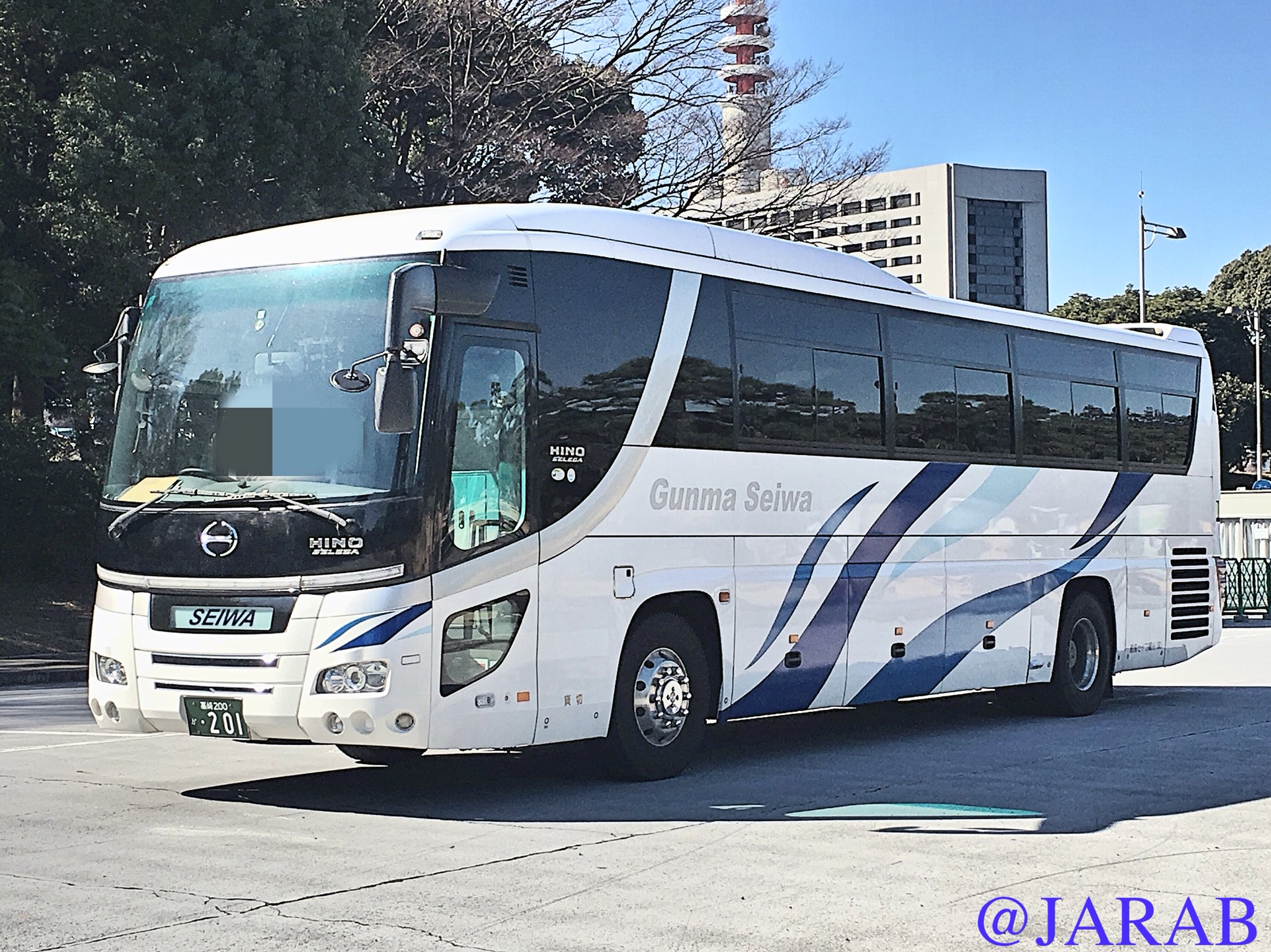 Jarab בטוויטר 群馬セイワ観光 高崎0か1 東部観光バスから移籍してきた車のようです