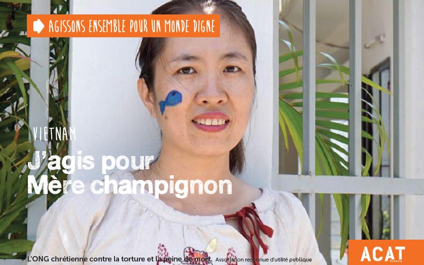 <a href="/ChrisLaroque/">Christine Laroque</a> #Vietnam - Je soutiens Nguyễn Ngọc Như Quỳnh alias Mẹ Nấm (Mère champignon) bloggeuse et activiste vietnamienne condamnée pour avoir osé critiquer le pouvoir en place. via <a href="/ACAT_France/">ACAT-France</a> acatfrance.fr/actualite/je-s…