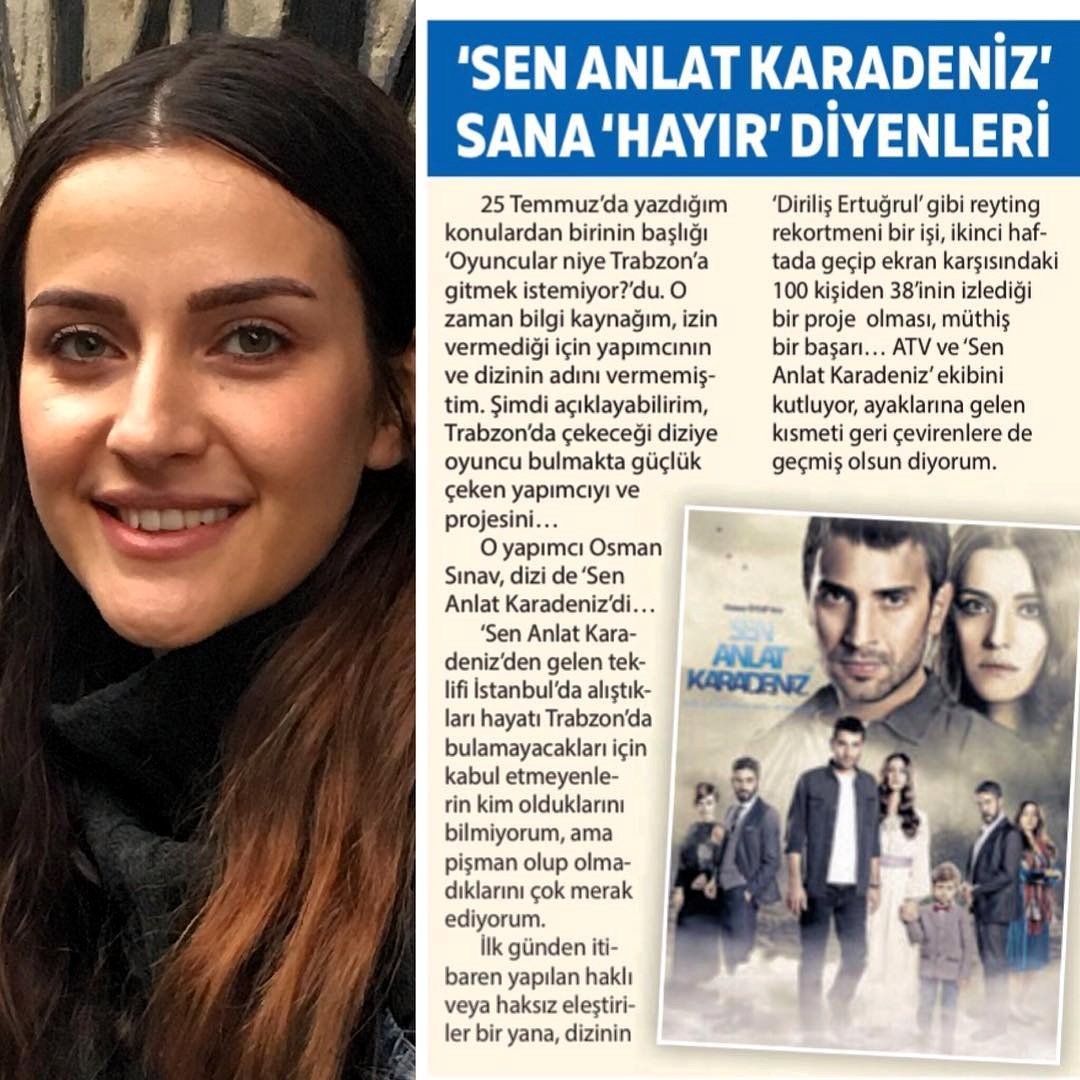 Ali Eyüboğlu'nun 'Sen Anlat Karadeniz sana 'hayır' diyenleri' başlıklı yazısı

#SenAnlatKaradeniz @eyuboglualice #milliyetcadde