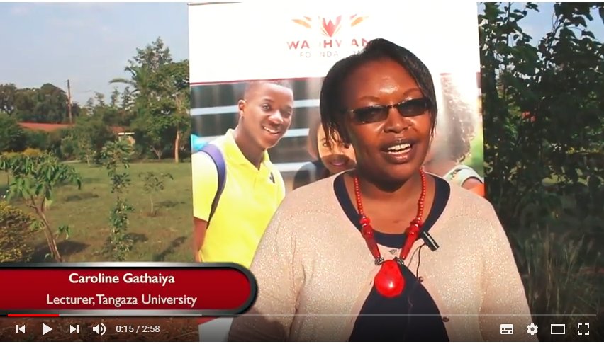 WadhwaniAfrica's tweet photo. Caroline Gathaiya teaches #entrepreneurship and project management at @TangazaCollege. WATCH her feedback video on the #NEN program which introduced her to #Learnwise and made it easier for her to effectively help her students in realizing their #dreams. https://t.co/DcGmZgKD6s https://t.co/2fSM5GExuI