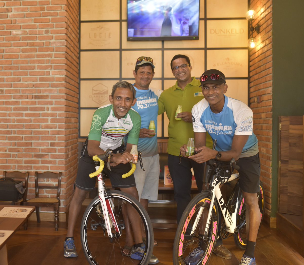 Dilmah's tweet photo. Dilmah is thrilled to be the tea inspiration for the 1st #IRONMAN in #SriLanka. Five natural smoothies & lots of tea inspired experiences for Ironman participants.
Find out more: https://t.co/X9TgbdTr83
#TeaInspired #NoCompromise #wellness #teatimerocks #IronmanCMBDilmah https://t.co/1Cqod7q1iV