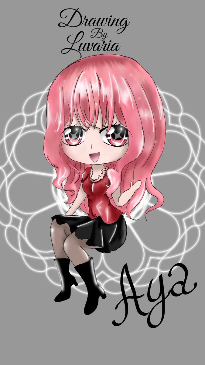 Drawing By Luvaria On Twitter Fanart Oc Chibi Drawing