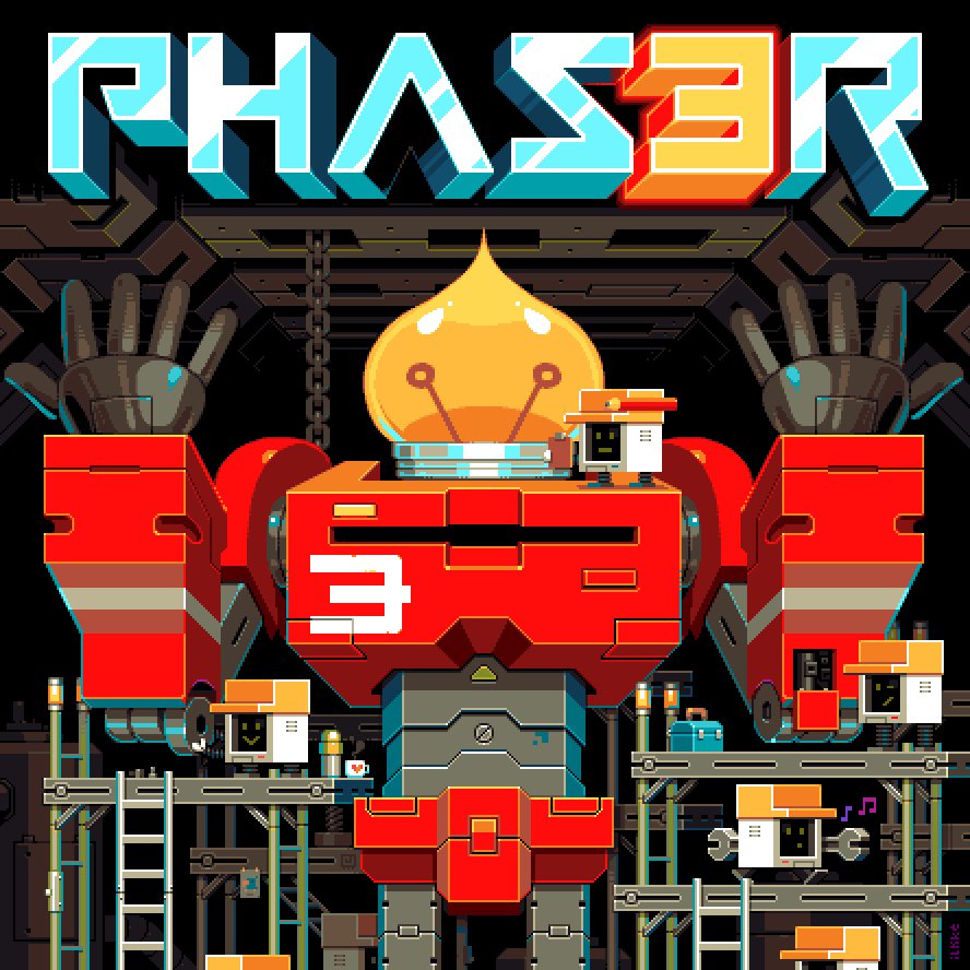 Phaser 3 is released! We'll follow-up with a full newsletter and 3.x roadmap tomorrow, but for now you can grab it from GitHub and npm github.com/photonstorm/ph…