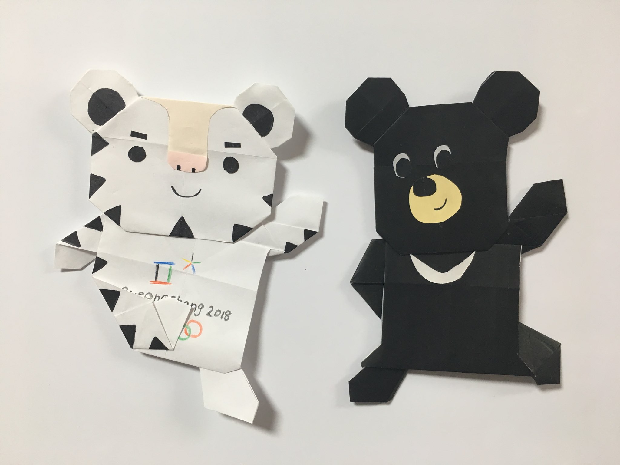 折紙 Aoimike ピョンチャンオリンピック まスコットキャラクターを作ってみた スホランとバンダビ バンダビのqualityが鬼下手 ピョンチャンオリンピック ピョンチャン五輪 スホラン バンダビ 折紙 Aoimike ピョンチャンオリンピック まスコットキャラクターを作ってみた スホランとバンダビ バンダビのqualityが鬼下手 ピョンチャンオリンピック ピョンチャン五輪 スホラン バンダビ