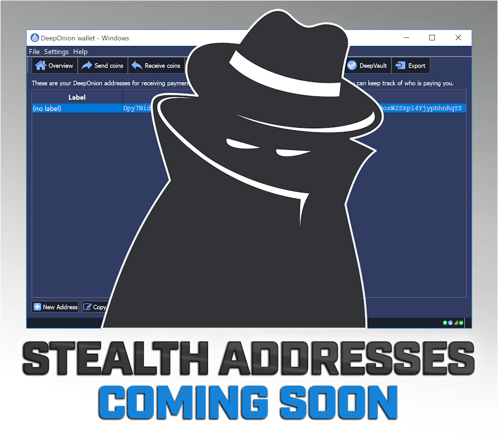 happenedTomorro's tweet photo. #DeepOnion:  Yet Another layer of added Security with Stealth Addresses | Coming soon...

$ONION #Monero #Verge #Dash #PIVX #Zcash #Raiblocks #Bulwark #Zcoin #XSPEC #investments #cryptocoin #crypto #airdrop #altcoin #bitcoin #money #coin #ico #tokensale #TOR #OBFS4

@DeepOnionx https://t.co/PkweiUHFJQ