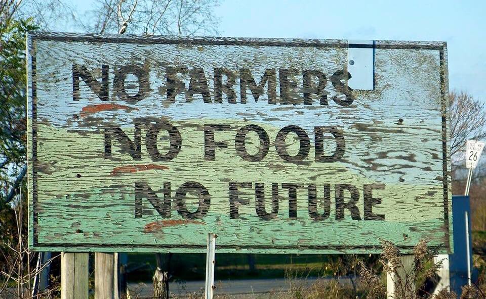 Quite simple, we need to look after our food system, and that begins with the farmers. Supporting local food is the only future! 
______________________________________ 

#farm #farmtotable #thisisirishfood #thisisirishfarming #chef #ireland #irish