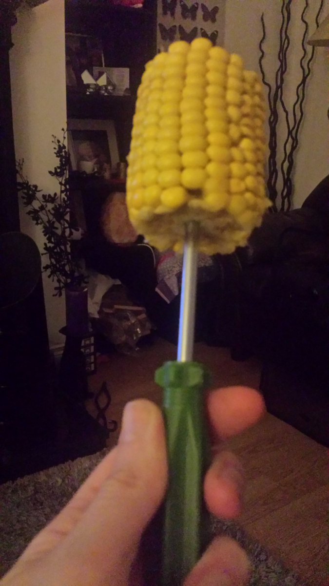 delishbyuna's tweet image. #corn #screwdriver #cleaneating #dinner