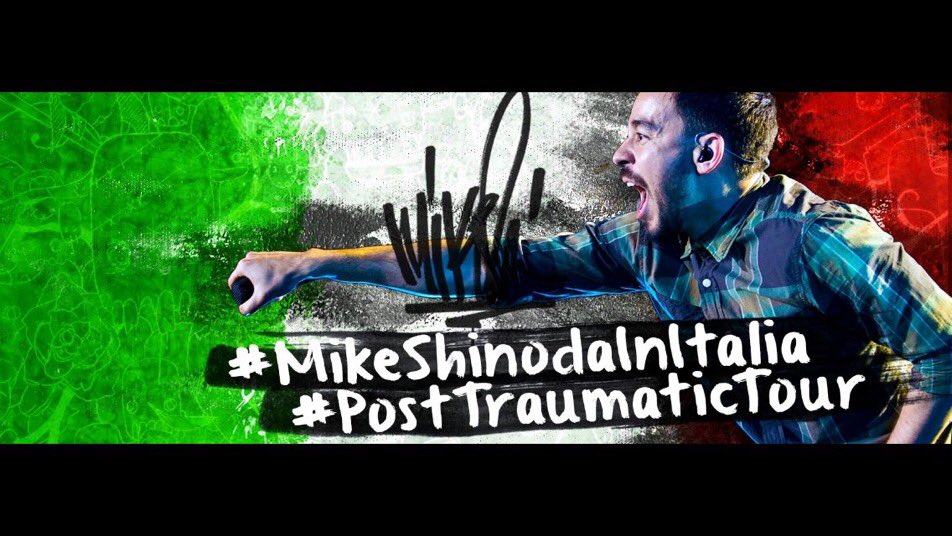 MarialauraNoce's tweet photo. Come ogni giorno 
Ricordiamo di ricordarci che
"VogliamoMikeShinodainITALIA
#MikeShinodaInItalia 
#PostTraumaticInItalia 
#we demand
#WeDemandMikeshinoda https://t.co/p38ItmPfmU