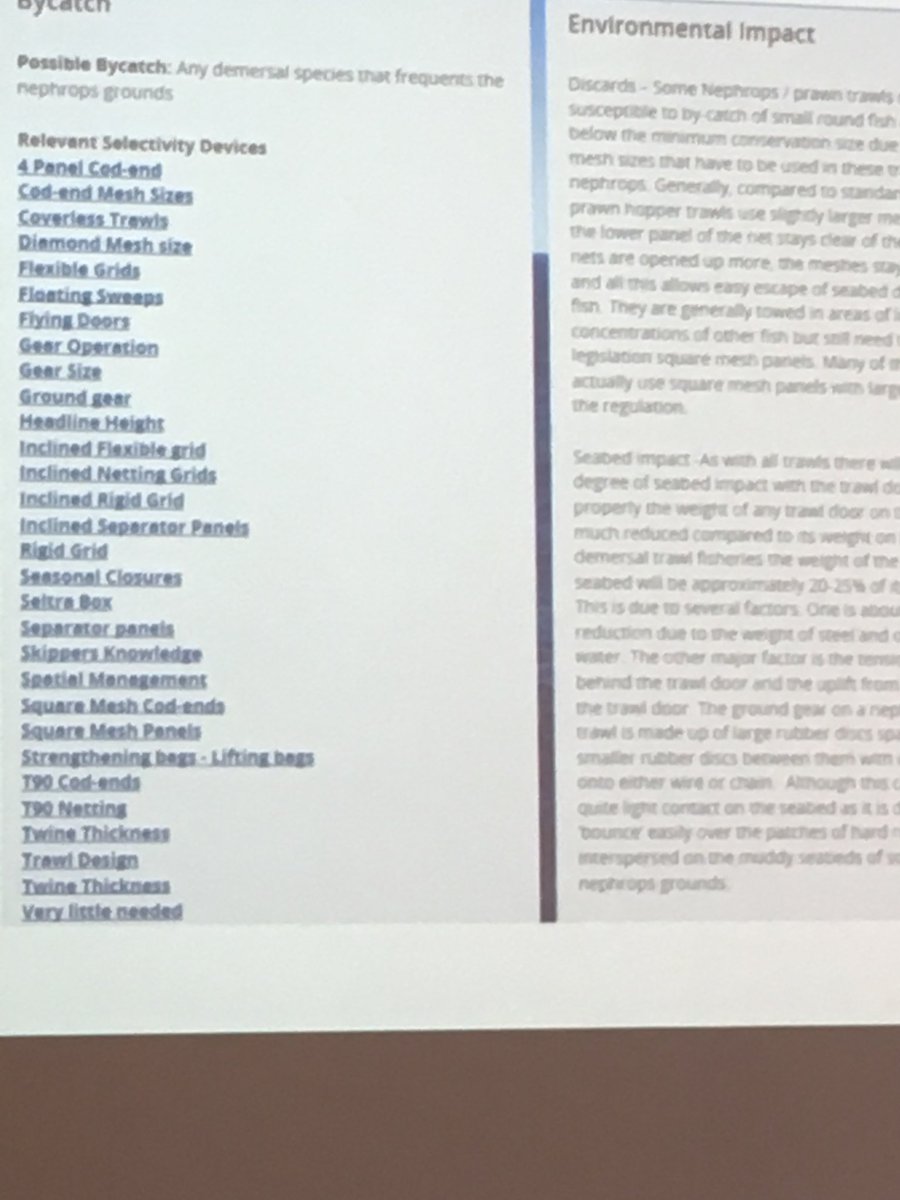 sara_vandamme's tweet image. How can we improve #selectivity 4 different #fishspecies in different #fisheries- overview of online summary tool by Mike Montgomerie @seafishuk and Harriet @GearingUp_ #skipperknowledge #escapepanels and much more