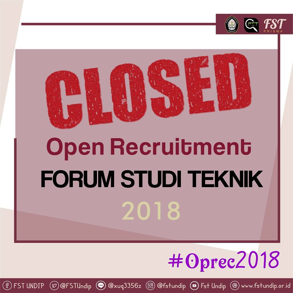 Forum Studi Teknik tweet media